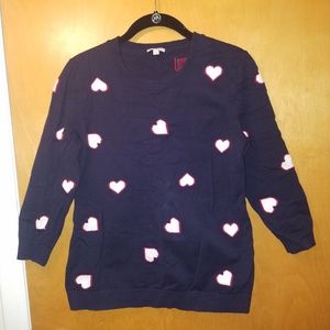 Talbots Heart Sweater